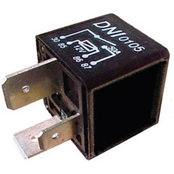 Relé auxiliar 4 terminais 12v 50a 2 largos sem suporte tempra escort verona gol parati santa Menor preço em Relé auxiliar 4 terminais 12v 50a 2 largos sem suporte tempra escort verona gol parati santa