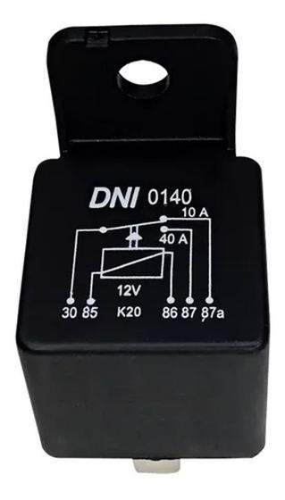 Imagem de Rele auxiliar universal DNI 0140 universal 5 terminais