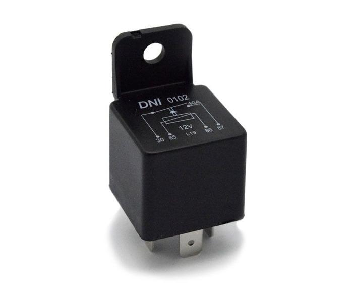 Imagem de Relé Auxiliar Universal DNI0102 40A 12V - DNI