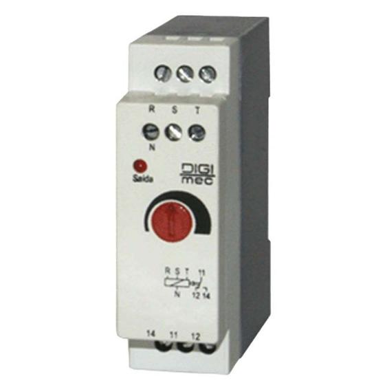 Imagem de Relé Falta De Fase Com E Sem Neutro 220V Digimec