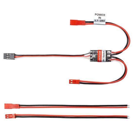 Relé Interruptor Remoto RC Elechawk para Carro, Caminhão e Barco Imagem de Relé Interruptor Remoto RC Elechawk para Carro, Caminhão e Barco
