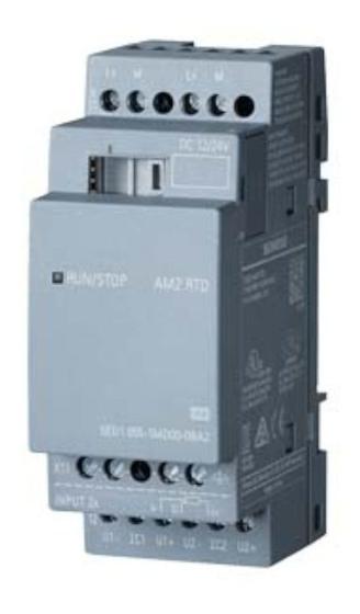 Relé Logo V8 Expansão AM2 RTD 12/24VCC 2 X PT100 Siemens - Relé ...