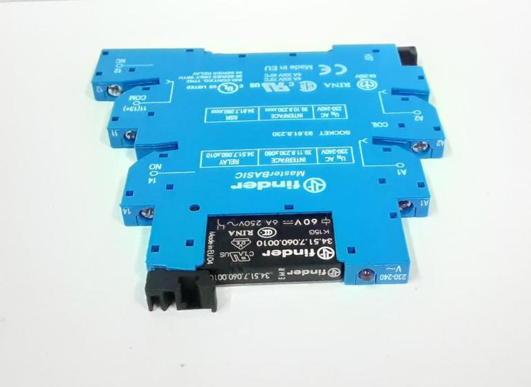 Imagem de Rele Modular de Interface 1 REV 230V Finder 391182300060