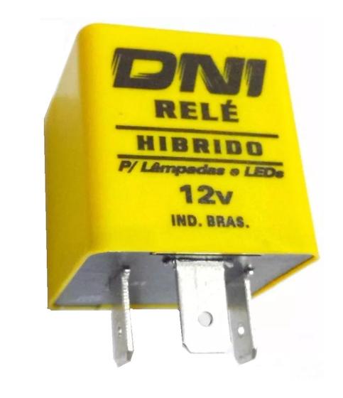 Imagem de Relé Pisca 3 Terminais Dni 1114 Hibrido 12 V.