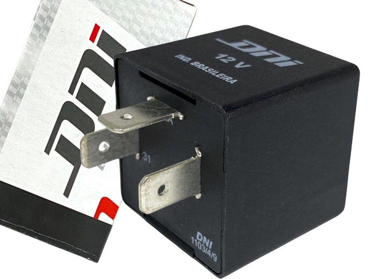 Relé Pisca VW Ford Fiat GM Peugeot - 3 Terminais 12V - DNI Menor preço em Relé Pisca VW Ford Fiat GM Peugeot - 3 Terminais 12V - DNI