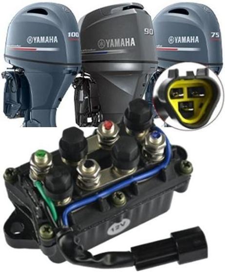 Imagem de Rele Power Trim Motor De Popa Yamaha 40Hp À 200Hp - 3 Pinos