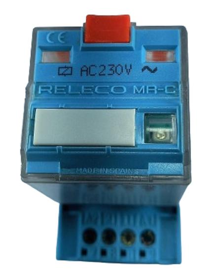 Imagem de Relé Releco C2- A 20x 220v 10 A 2 Na + 2 Nf Com Base E Led