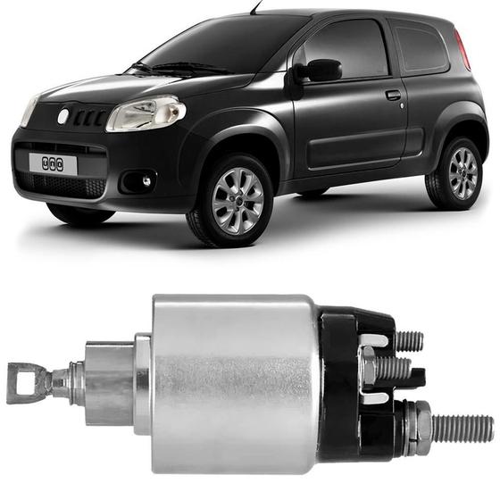 Relé Solenoide Partida 12V Fiat Uno 1.0 1.3 1.4 2005 a 2016 ZM281 Menor preço em Relé Solenoide Partida 12V Fiat Uno 1.0 1.3 1.4 2005 a 2016 ZM281