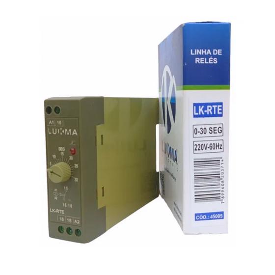 Imagem de Rele temp lk-rte 0-30s 220v cx estr lukma