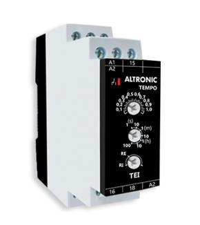 Imagem de Relé Temporizador Multiescala TEI-01-03 24 a 240Vca/Vcc Altronic