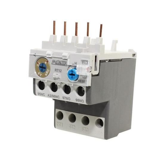 Imagem de Relé térmico CTM Metaltex CTM6-16 - 2,5-4A - Reset - IEC