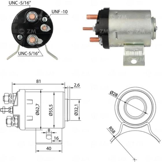 Imagem de Relê Valtra 80 Id 1973 a  ZM 501