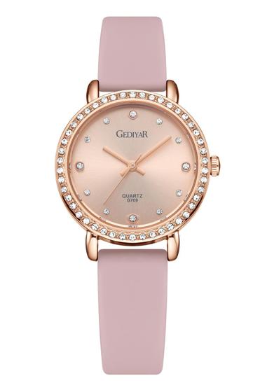 Imagem de Relógio AIYISHI Quartz para mulheres G709 rosa com strass