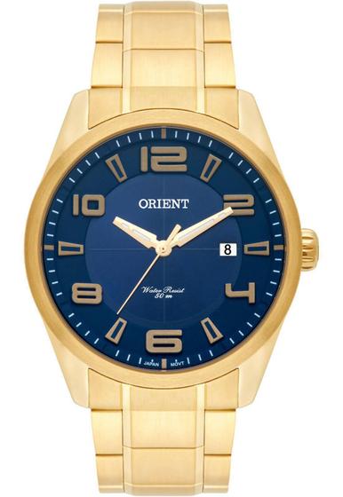 Imagem de Relógio Analógico Orient Mgss1131 D2kx Aço Inox Azul 1131