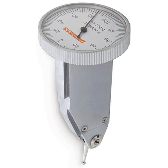 Imagem de Relógio Apalpador Mostrador Vertical - Curso 0,8mm - Diâmetro Do Mostrador Ø32mm - Graduação De 0,01mm - Ref. 121.381 - DIGIMESS