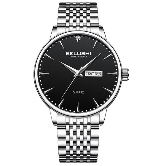 Imagem de Relógio Belushi Masculino 41mm Aço Inox 3ATM