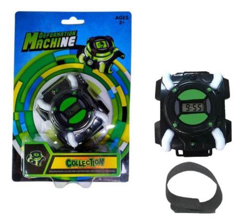 Imagem de Relógio Brinquedo Ben 10 Omnitrix Hora Luz Sons Aliens