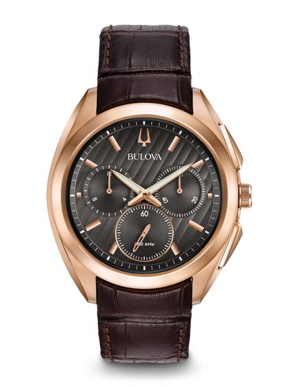 Imagem de Relógio Bulova Curv Masculino Wb31890c 98a162 Rosê