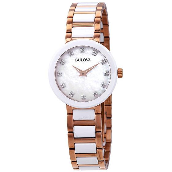 Imagem de Relógio Bulova Diamonds Ceramic 98P160