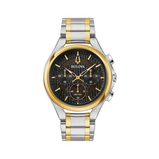 Imagem de Relógio Bulova Masculino 98A301 Aço Safira 30m 44mm