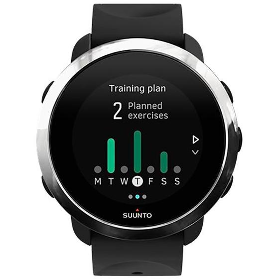 Imagem de Relógio c/ Monitor Cardíaco no Pulso Suunto 3 Fitness Black