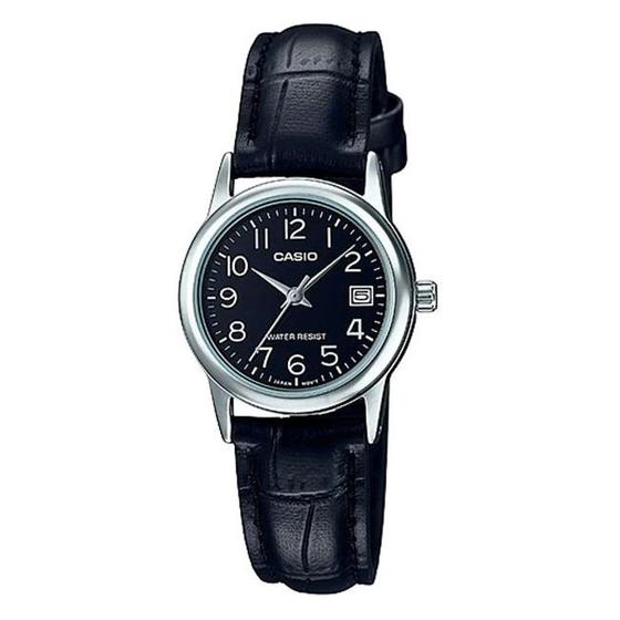 Imagem de Relógio casio collection feminino prata ltp-v002l-1budf