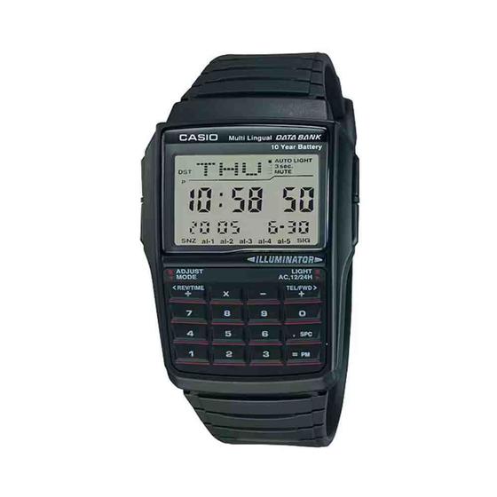 Imagem de Relógio Casio Data Bank Preto Masculino DBC-32-1ADF-BR