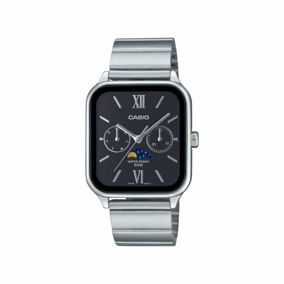 Imagem de Relógio Casio Fases da Lua Preto - Original MTP-M305D-1A2VDF