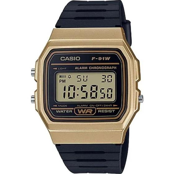 Imagem de Relógio Casio Feminino Digital Vintage F-91wm-9adf Original