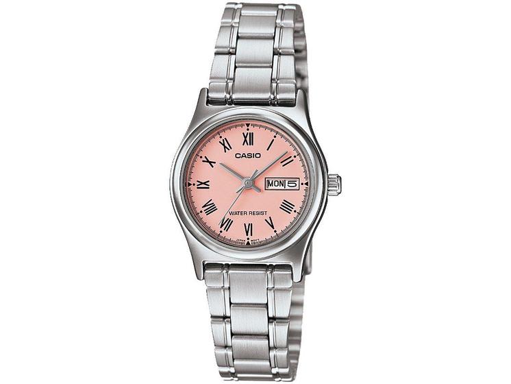 Imagem de Relógio casio feminino prata ltp-v006d-4budf