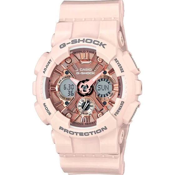 Imagem de Relógio casio g-shock feminino rosa gma-s120mf-4adr