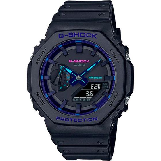 Imagem de Relógio Casio G-Shock GA-2100VB-1ADR Virtual Blue