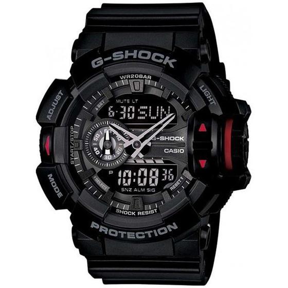 Imagem de Relógio Casio G-Shock GA-400-1BDR Rotary Switch Resistente a choques