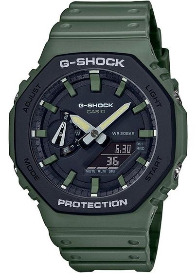 Imagem de Relógio casio g-shock masculino carbon ga-2110su-3adr