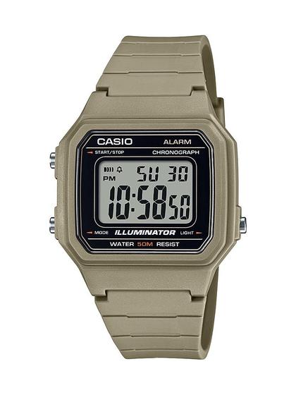 Imagem de Relógio Casio Illuminator Alarm Chronograph Digital 50m resistente à água W217H-5AV