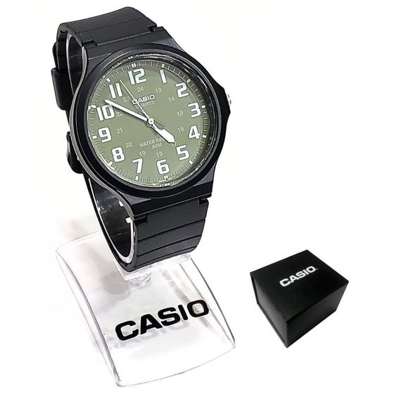 Imagem de Relógio Casio Masculino Analógico MW-240-3BVDF