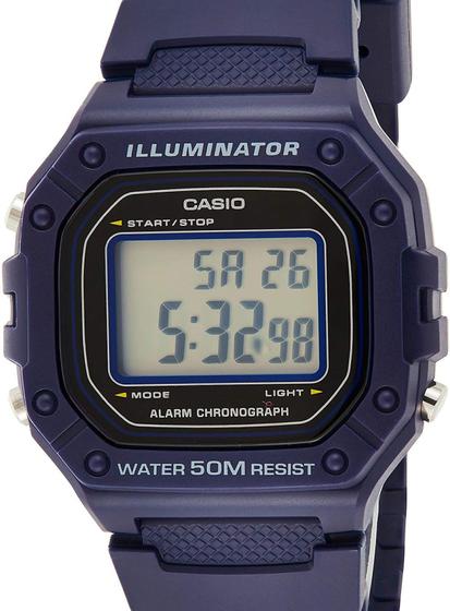 Relógio casio masculino digital illuminator w-218h-2avdf Menor preço em Relógio casio masculino digital illuminator w-218h-2avdf