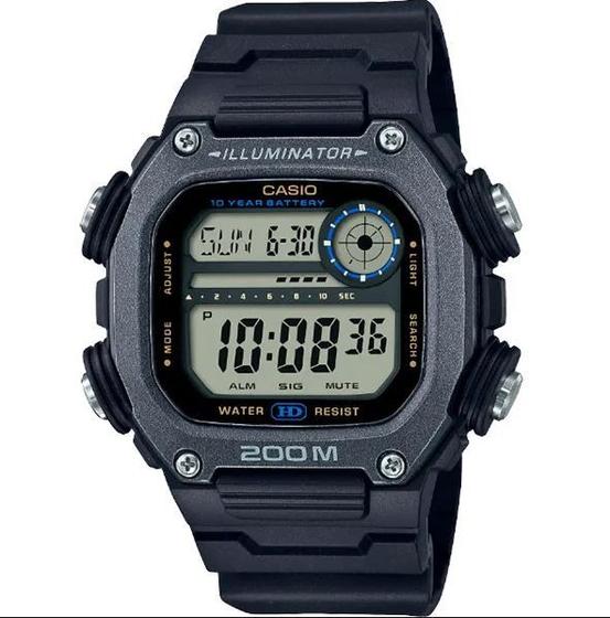 Imagem de Relógio casio masculino digital quadrado dw- 291hx-1avdf