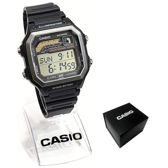 Imagem de Relógio Casio Masculino Esportivo Digital Preto