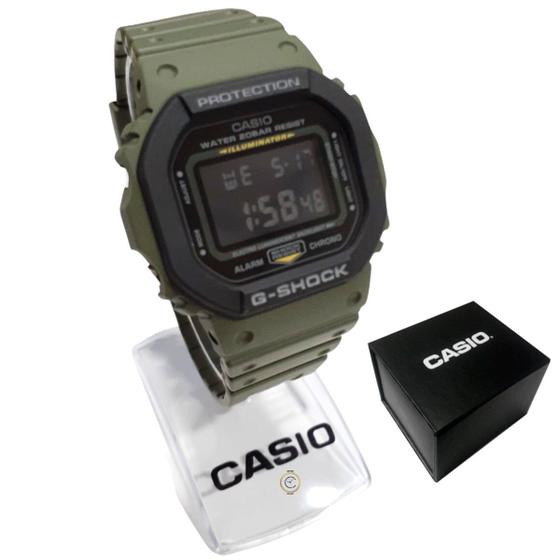 Imagem de Relógio Casio Masculino G-Shock Digital Verde DW-5610SU-3DR