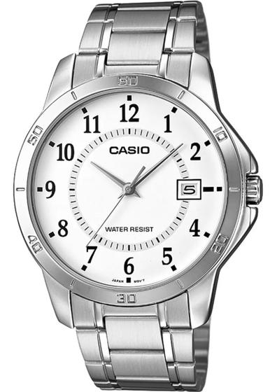 Imagem de Relógio casio masculino prateado mtp-v004d-7budf