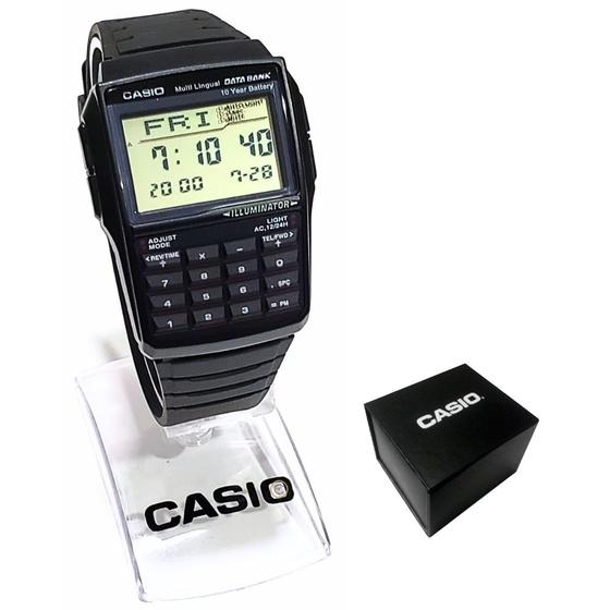 Imagem de Relógio Casio Masculino Preto Calculadora DBC-32-1ADF