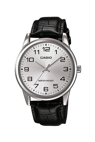 Imagem de Relógio Casio MTP-V001L-7 com pulseira analógica de couro de quartzo para homem