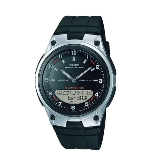 Imagem de Relógio Casio Standard Preto Masculino AW-80-1AVDF