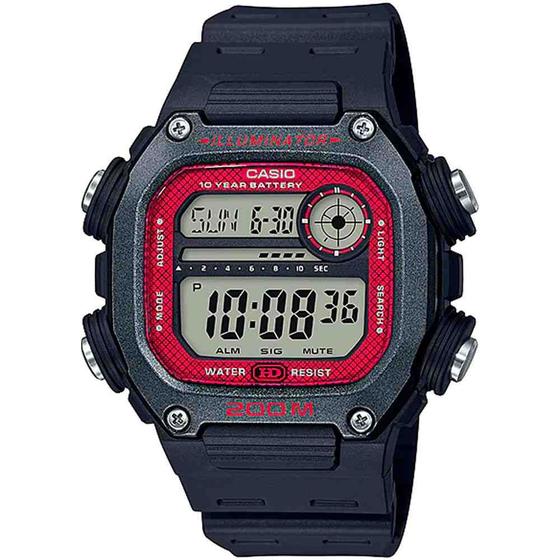 Imagem de Relógio Casio Standard Preto Masculino DW291H1BVDFSC