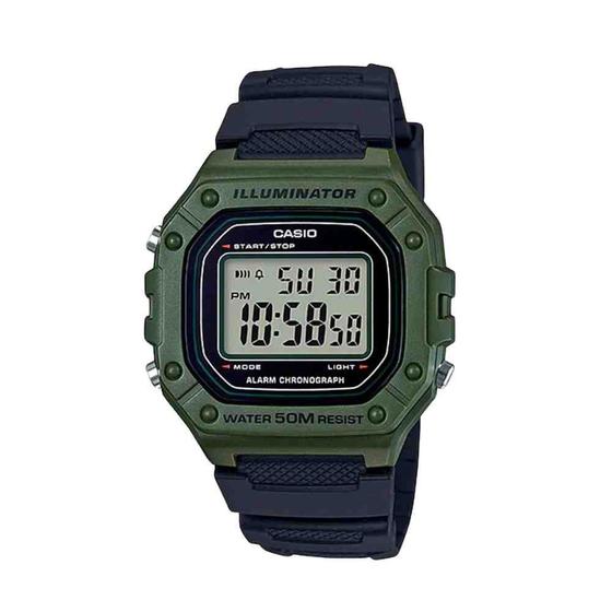 Imagem de Relógio Casio Standard Verde Masculino W-218H-3AVDF