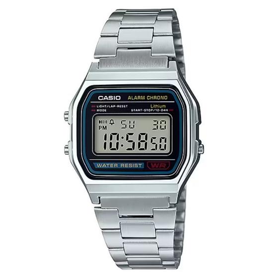 Imagem de Relógio Casio Vintage Digital Prata A158WA-1DF