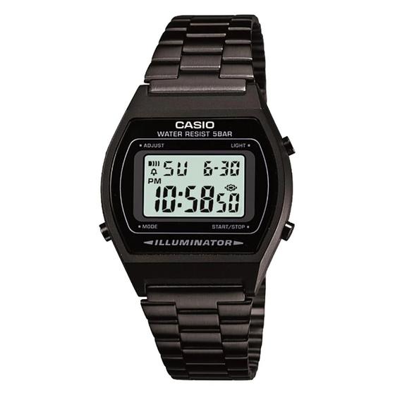 Relógio Casio Vintage Preto - Unissex - B640WB-1ADF-SC Menor preço em Relógio Casio Vintage Preto - Unissex - B640WB-1ADF-SC
