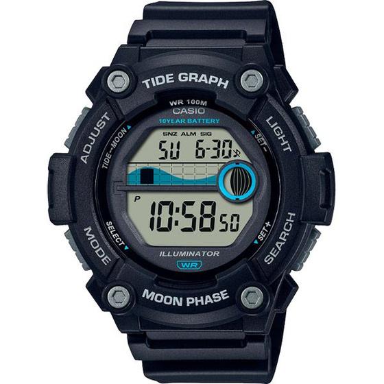 Relogio Casio WS-1300H-1AVDR Grafico de Mares / Fases da Lua - Relogio ...