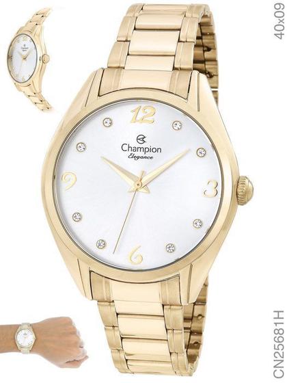 Imagem de Relógio Champion Elegance CN25681H Quartz Dourado